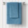 Set of terry towels MIST, size 50x90 cm, 70x130 cm, blue color
