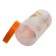 Ourssson 1 L storage capacity, 9.5 × 9.5 × 18 cm, orange