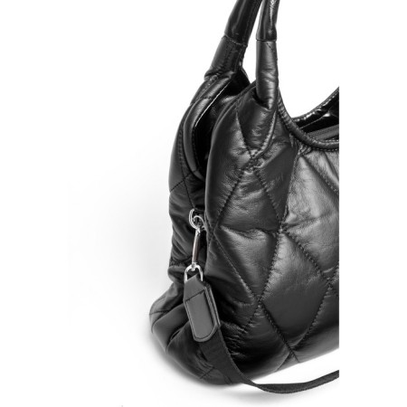 Women's bag, eco -leather, Ludor black, 33x15x22 cm-2