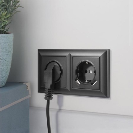 Frame for 2 posts WL14-FRAME-02, black color-2