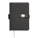 Leduced Diary A5, 160 sheets, Devente.denver, firmly cover of artificial leather with foam rubber, block 70 g/m2, gray
