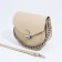 Women's bag Textura, messenger, small size, beige color