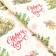 Paper packing craft white "forest", 70 x 100 cm, 1 sheet,
