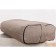 Bolster rectangular, 62x32x14 cm, brown color