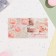 Money envelope "Congratulations!" embossing, pink color, 8.5 x 16.5 cm