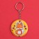 Keychain for keys with a flashlight "Light inside you", 5 x 5 cm