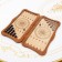 Scandinavian backgammon, carved large, wooden board 45 x 45 cm