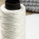 Thread for weaving, twisted, d = 2 mm, 100 m, white color