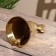 Bell "Tref" brass 16 cm