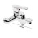 Accoona A6061 bath mixer, single -leaf, silumin, chrome