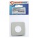 Decorative reflector Masterprof Isa. 131505, 3/4 ", 60x25x6 mm, square, stainless steel, chrome