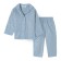 Pajama nursery from a flannel (shirt, trousers) kaftan "pineapple", height 134-140, blue