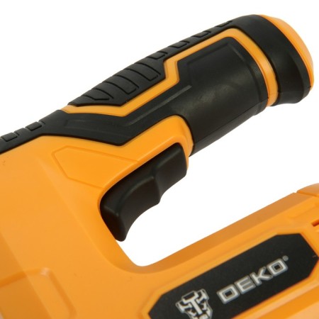 Battery stapler DEKO DKES3.6, 3.6 V, 1.5 Ah, Li-Lon, 40 beats/min, equipment in the kit-4