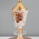 Viva table lamp E27 40W gold 25x25x47 cm Risalux