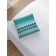Decorative pillowcase "Zigzags of coolness", on a zipper, size 45x45 cm