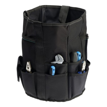 Tundra-organized bag, round, for storing and carrying tools, 19 pockets-8