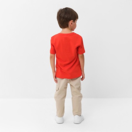 Children's T-shirt Disney "Lightning", height 98-104 (30), red-3
