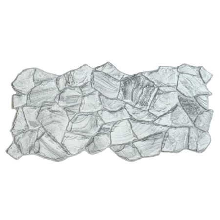 PVC panel Stones, graphite sandstone, 980x480mm.