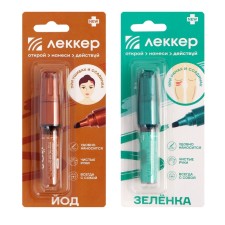 Set iodine Lekker, 5ml. + Lekker Greenfet Diamond -Spanish 1%, 5ml