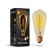 VOLTEGA 7077, 4W lamp, 6.4x6.4x14.4 cm, E27, 300LM, 2000k, tinted color