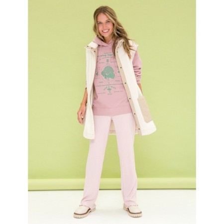 Female trousers, size 46, pink color-4