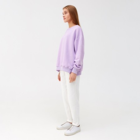 Costume (sweatshirt, trousers) minku: casual collection color lilac, size 52-1