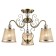 Driana 3x40W E14 Antique bronze chandelier