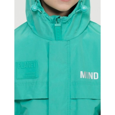 Vetrovka for boys, height 98 cm, turquoise color-2