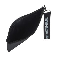 Пенал мягкий, 1 отделение, 100 х 195 мм, плоский,светоотражающий элемент, Феникс "Твои правила" чёрный 61333