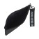 Penal soft, 1 compartment, 100 x 195 mm, flat, reflective element, Phoenix "Your Rules" Black 61333