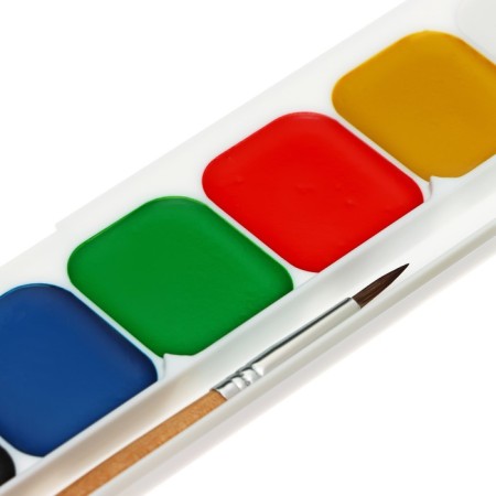 Watercolor "Ray" classics, 8 colors, with a brush-3