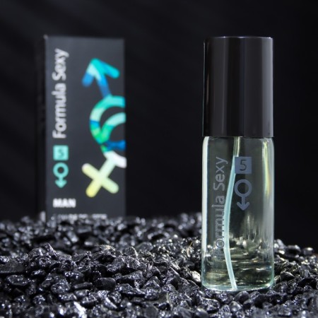 Toilet water with pheromones men's Formula Sexy No. 5, 30 ml (based on EgoIste Platinum (Chanel)