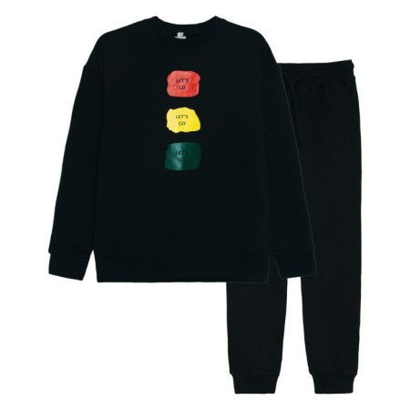 Costume for a boy, height 134 cm, black color