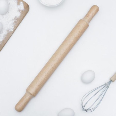 Rnocking rod with handles, 50 × 4.2 cm, beech-5