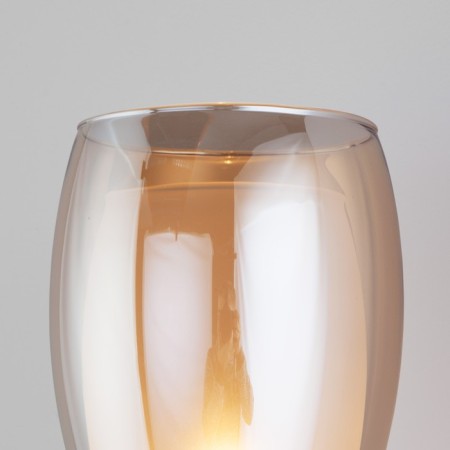 Wall lamp with glass plafon Cosmic, 15W, E14, 11,8x16x34 cm-2