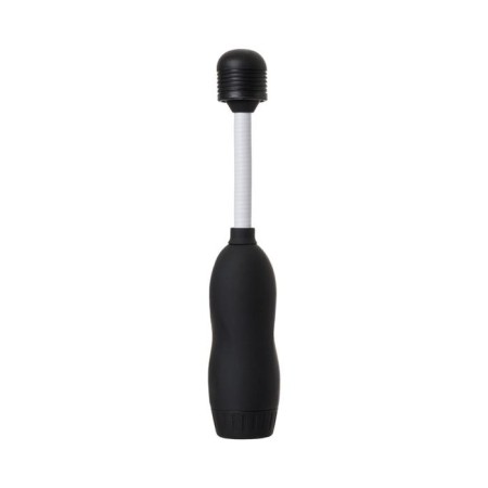 Vibration massager Lafree Denma, ABS plastic, black color, 20.4 cm-3
