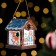 The toy on the tree "House" is small. mix, 5x6.5x5 cm