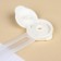 A set of universal locks, 3 pcs., White/transparent color