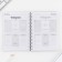 Planing for recording customers A5, 98 sheets, on the crest "Love"