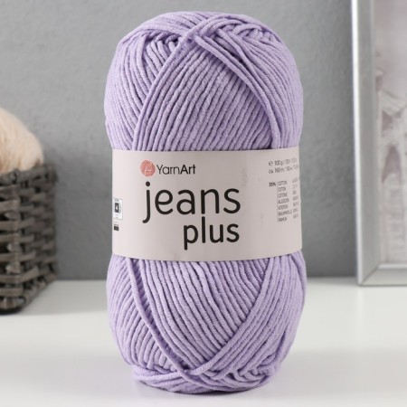 Yarn "Jeans Plus" 55% cotton, 45% acrylic 160m/100g (89 St.-4