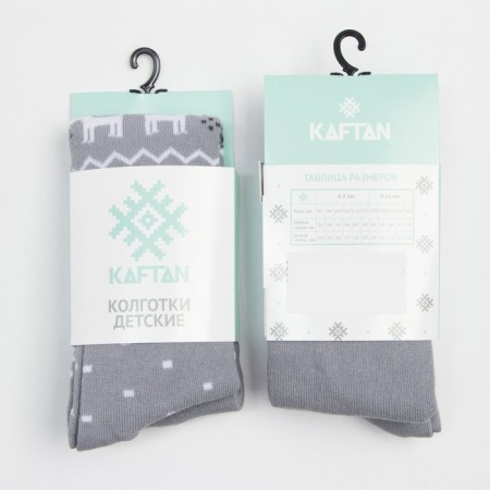 Children's tights KAFTAN "Winter" 92-98 cm, gray-6