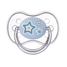 Silicone Round Dummies NewBorn Baby, from 0 to 6 months, color mix