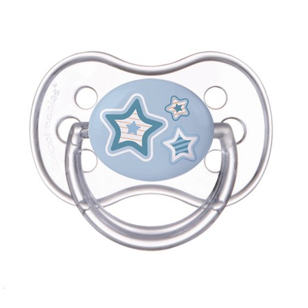 Silicone Round Dummies NewBorn Baby, from 0 to 6 months, color mix