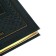 Dated diary 2024 A5 176 sheets, Devente.symbol, firm artificial leather cover, stamping foil, lies, cream block 70 g/m2, green