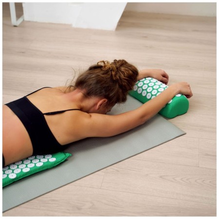 Acupunctural set Sangh: Massage rug 65x40x2 cm, Bolster 36x9x13 cm-2