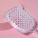 The comb massage, wide, ventilated, 8.5 × 20.5 cm, PVC box, color mix/transparent