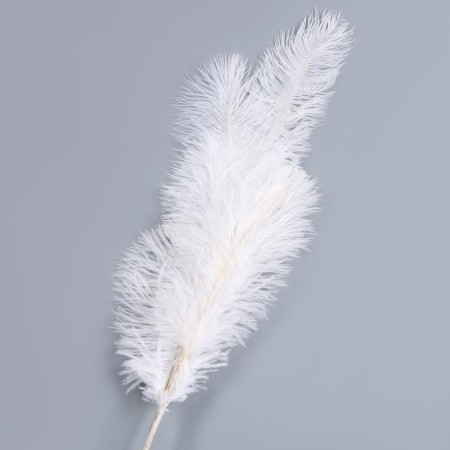 Decor of feathers "Fountain" on the leg, height - 70 cm-6