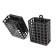 Feeding feeder Yaman rectangular 100 g, metal, removable plastic bottom, packaging 10 pcs. 10694
