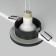 The built-in lamp Technical DL083-01-GU10-RD-B, 1x50W, 8.4x8.4x2.9 cm, GU10, black color black