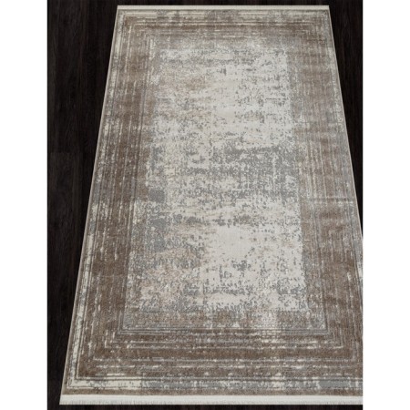 Rectangular carpet Kardlen Marmaris, size 192x400 cm, color Gry/D.Beige-1